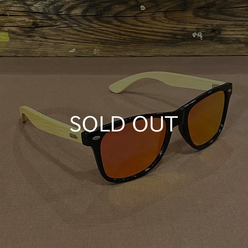 画像3: BAMBOO SUNGLASS サングラス (BLACK/RED MERCURY) (3)