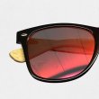 画像4: BAMBOO SUNGLASS サングラス (BLACK/RED MERCURY) (4)