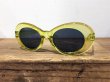 画像3: KURT COBAIN STYLE OVAL SUNGLASS / カート・コバーン オーバル・サングラス (CLEAR YELLOW) (3)
