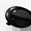 画像4: 【SALE】KURT COBAIN STYLE OVAL SUNGLASS / カート・コバーン オーバル・サングラス (BLACK) (4)