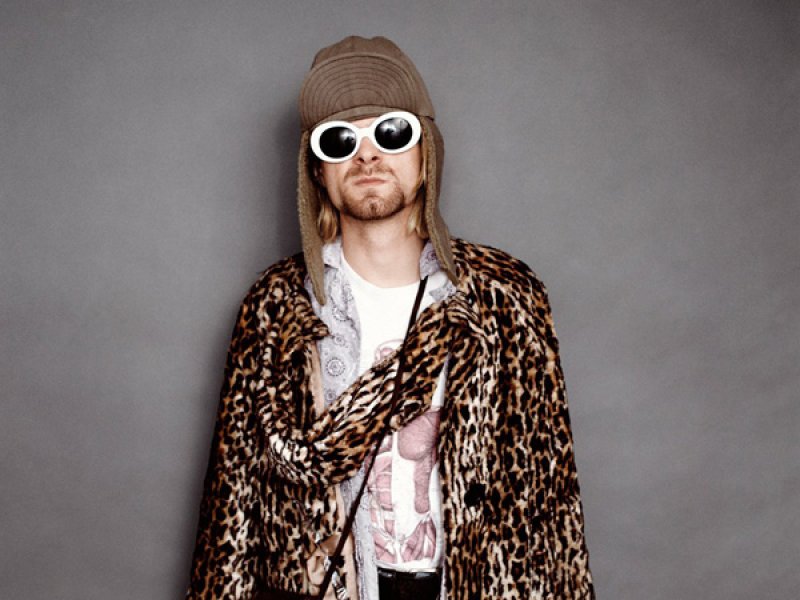 画像6: KURT COBAIN STYLE OVAL SUNGLASS / カート・コバーン オーバル・サングラス (CLEAR SILVER) (6)