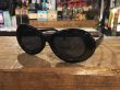 画像1: KURT COBAIN STYLE OVAL SUNGLASS / カート・コバーン オーバル・サングラス (BLACK) (1)