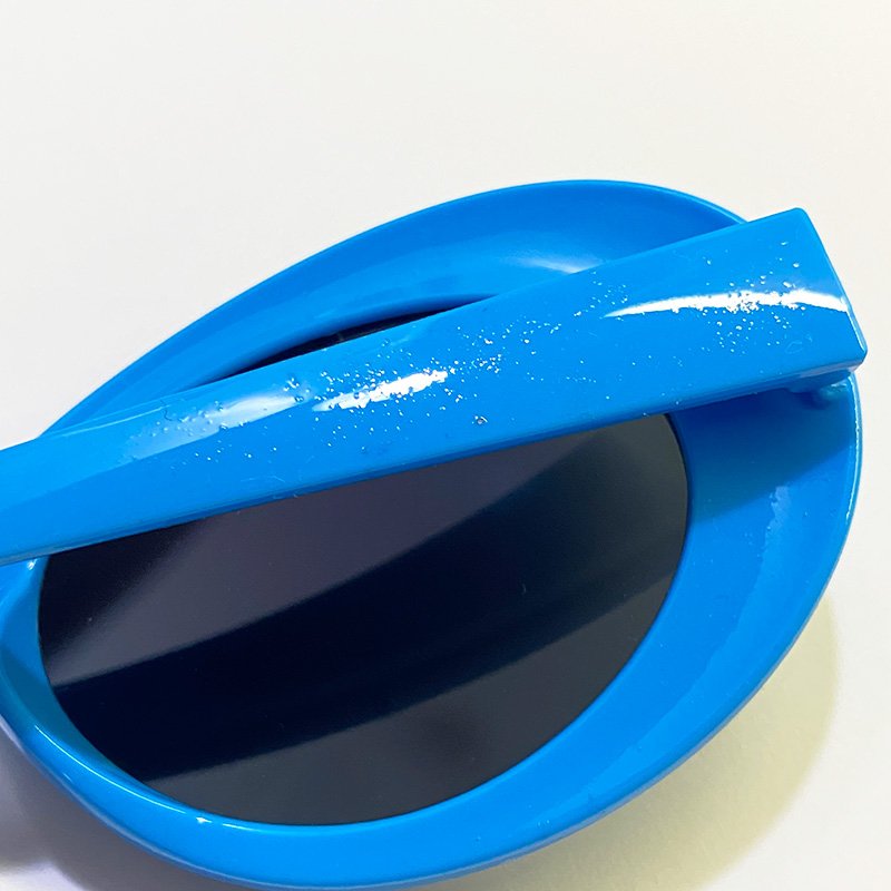 画像3: 【SALE】KURT COBAIN STYLE OVAL SUNGLASS / カート・コバーン オーバル・サングラス (SKY BLUE) (3)