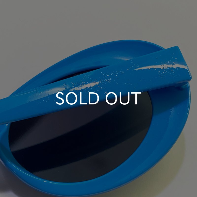 画像3: 【SALE】KURT COBAIN STYLE OVAL SUNGLASS / カート・コバーン オーバル・サングラス (SKY BLUE) (3)