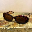 画像1: KURT COBAIN STYLE OVAL SUNGLASS / カート・コバーン オーバル・サングラス (TORTOISE) (1)