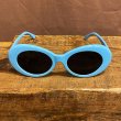 画像2: KURT COBAIN STYLE OVAL SUNGLASS / カート・コバーン オーバル・サングラス (SKY BLUE) (2)