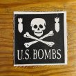 画像1: US BOMBS / 布パッチ (1)