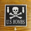 画像3: US BOMBS / 布パッチ (3)