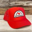 画像1: WOLF'S HEAD OIL TRUCKER CAP (RED) (1)