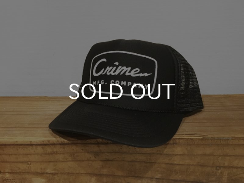 画像1: CRIME / LIGHTNING BOLT CAP (BLACK) (1)