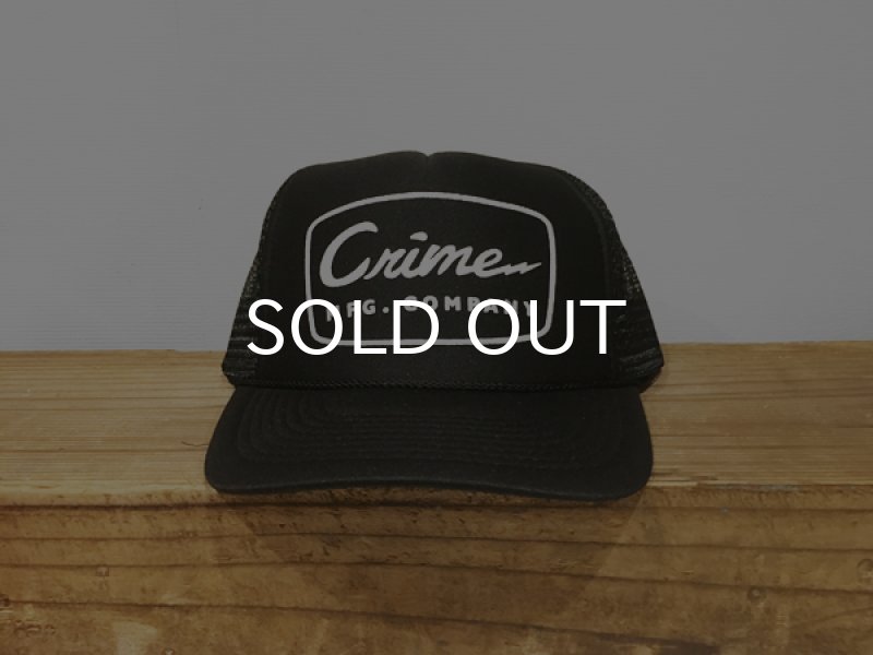 画像2: CRIME / LIGHTNING BOLT CAP (BLACK) (2)