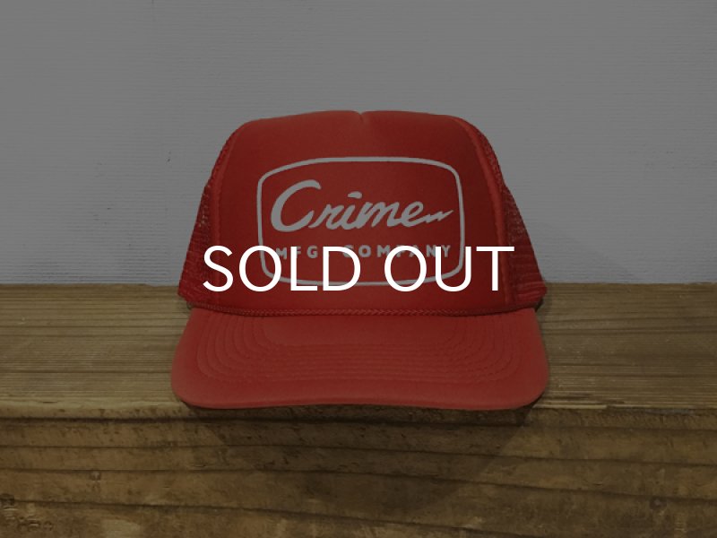 画像2: CRIME / LIGHTNING BOLT CAP (RED) (2)