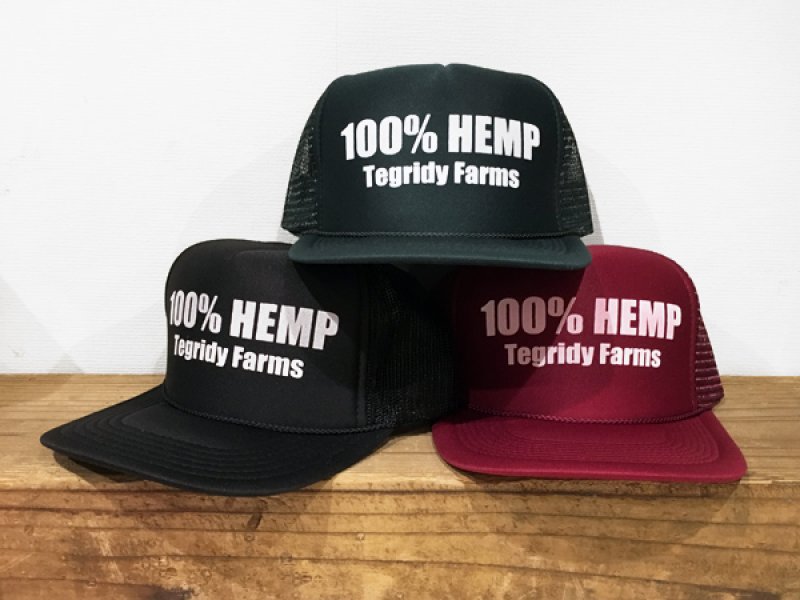 画像1: 100% HEMP TEGRIDY FARMS TRUCKER CAP (全3色) (1)