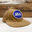 画像1: FUCK CORDUROY CAP (CAMEL) (1)