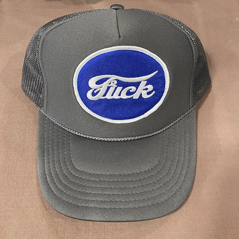 画像3: FUCK TRUCKER CAP (CHARCOAL) (3)
