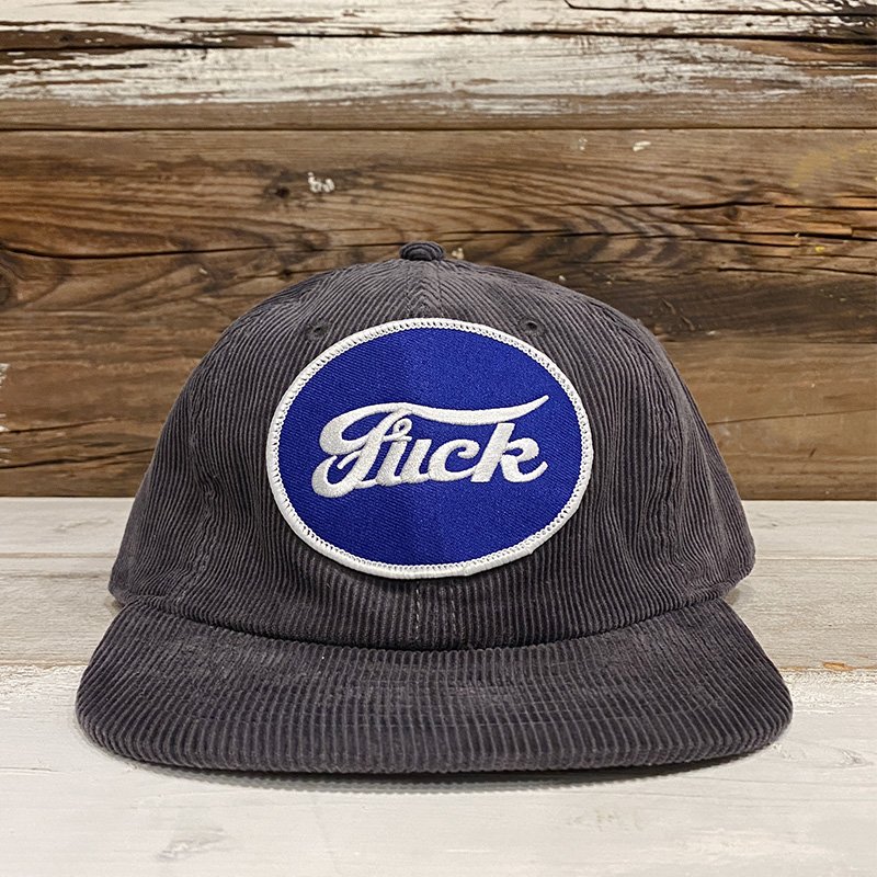 画像2: FUCK CORDUROY CAP (GREY) (2)