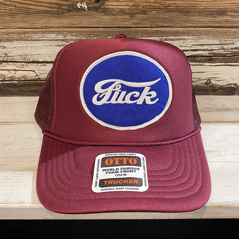 画像2: FUCK TRUCKER CAP (MAROON) (2)