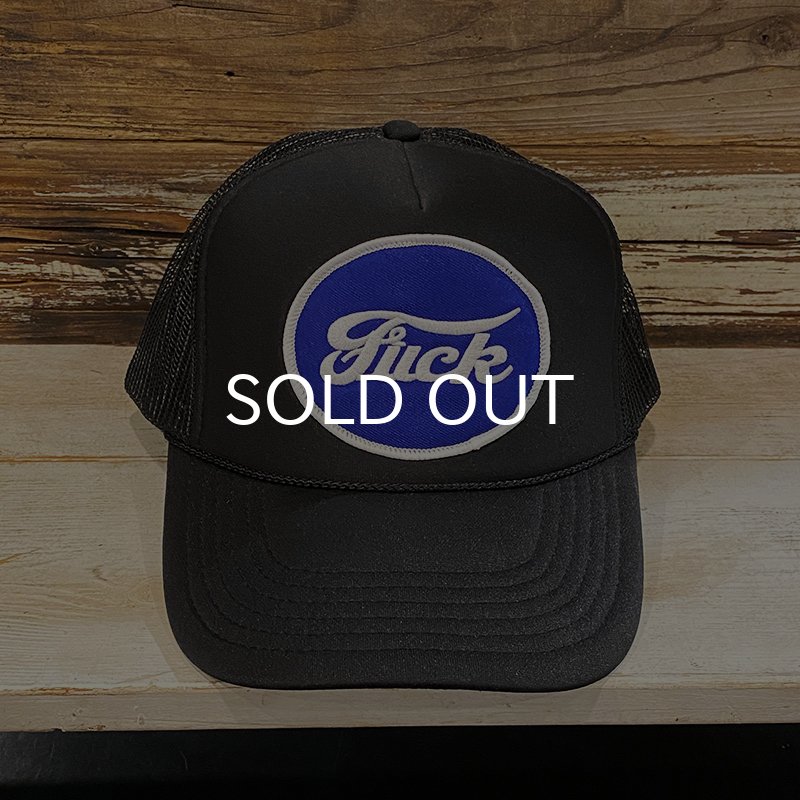 画像2: FUCK TRUCKER CAP (BLACK) #1 (2)