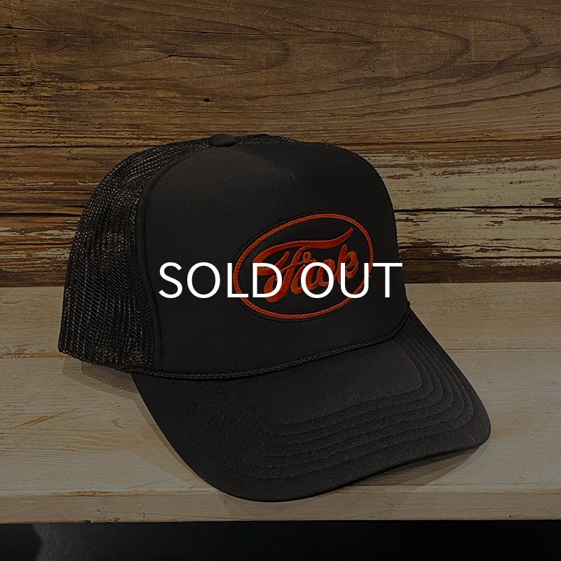 画像1: FUCK TRUCKER CAP (BLACK) #2 (1)