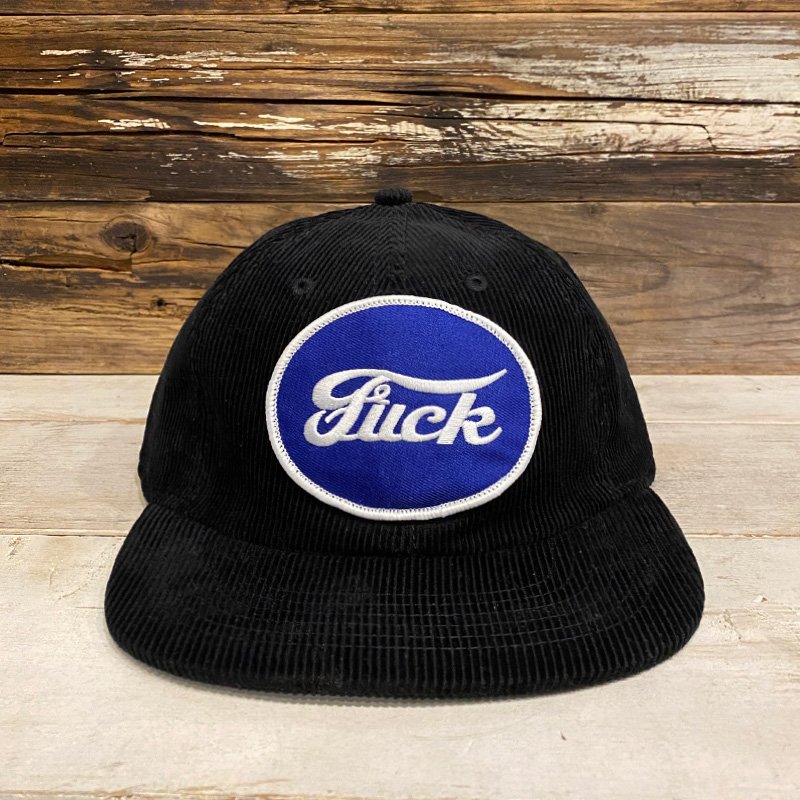画像2: FUCK CORDUROY CAP (BLACK) (2)