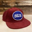 画像1: FUCK CORDUROY CAP (BURGUNDY) (1)