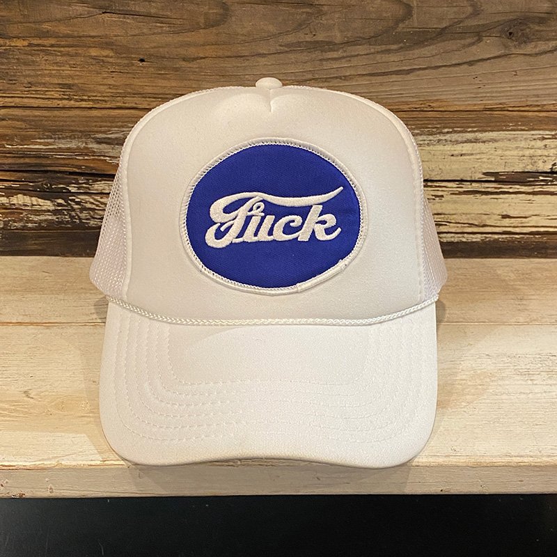 画像2: FUCK TRUCKER CAP (WHITE) (2)