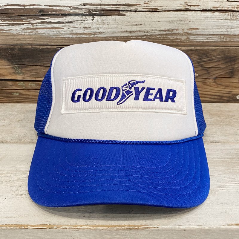 画像2: GOODYEAR TRUCKER CAP (WHITE/BLUE) (2)