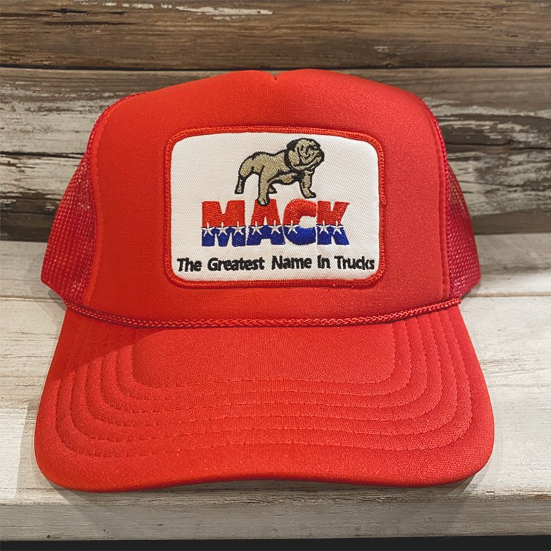 画像2: MACK TRUCKS TRUCKER CAP (RED) (2)