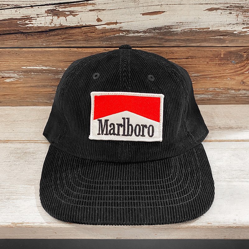 画像2: MARLBORO CORDUROY CAP (BLACK) (2)