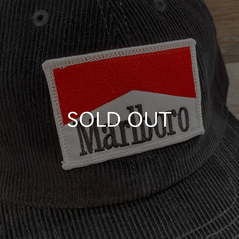 画像3: MARLBORO CORDUROY CAP (BLACK) (3)