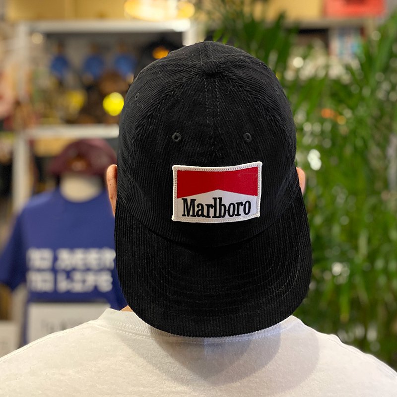 画像6: MARLBORO CORDUROY CAP (BLACK) (6)