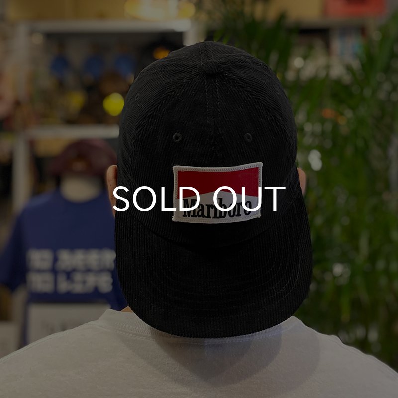 画像6: MARLBORO CORDUROY CAP (BLACK) (6)