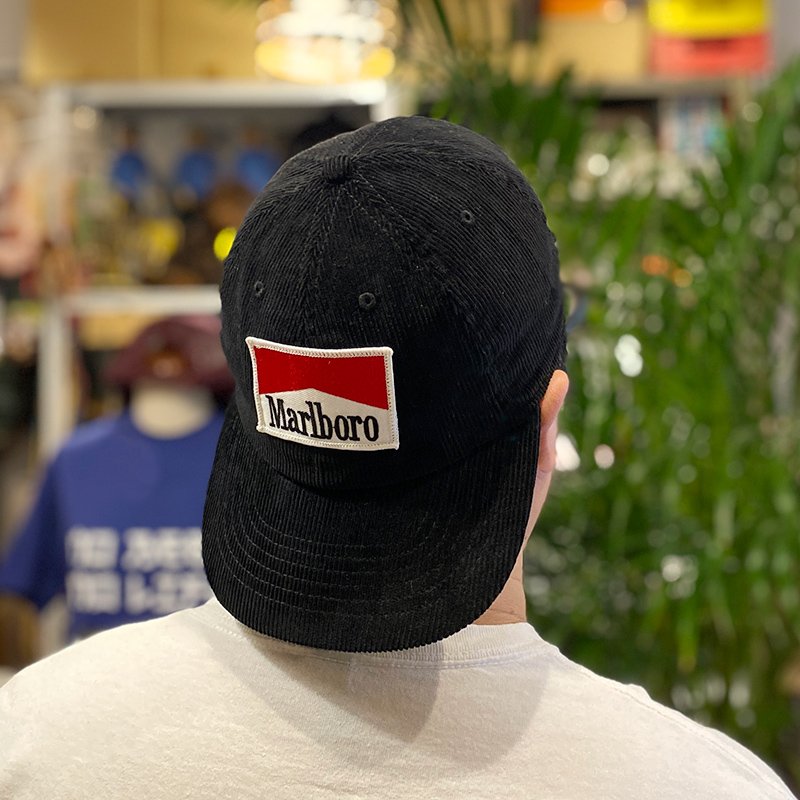 画像7: MARLBORO CORDUROY CAP (BLACK) (7)