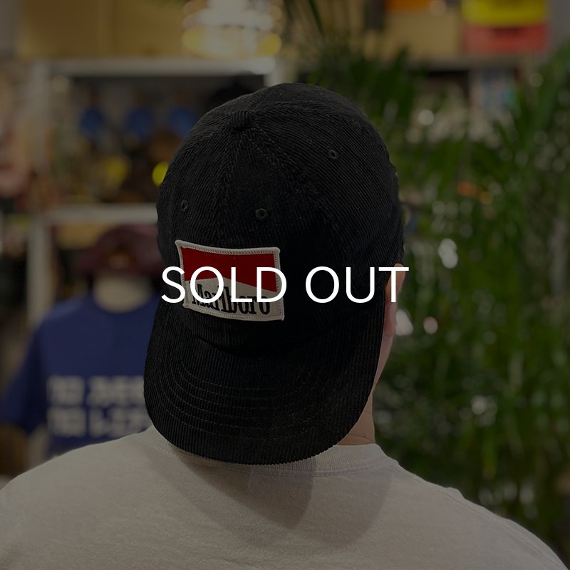 画像7: MARLBORO CORDUROY CAP (BLACK) (7)