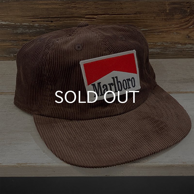 画像1: MARLBORO CORDUROY CAP (BROWN) (1)