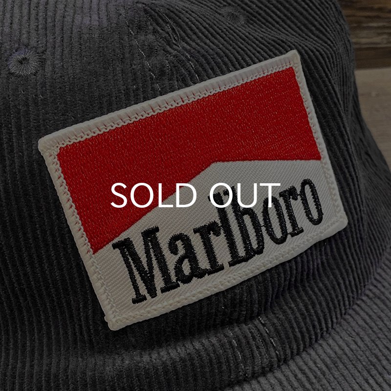 画像3: MARLBORO CORDUROY CAP (CHACOAL) (3)
