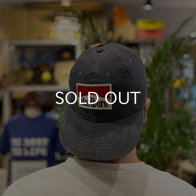 画像6: MARLBORO CORDUROY CAP (CHACOAL) (6)