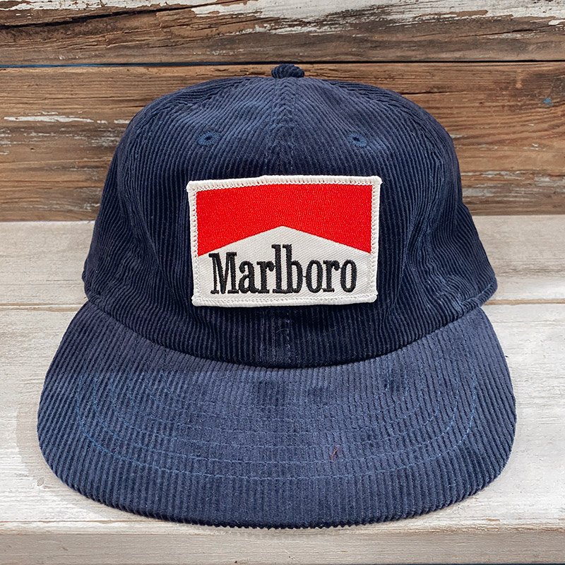 画像2: MARLBORO CORDUROY CAP (NAVY) (2)