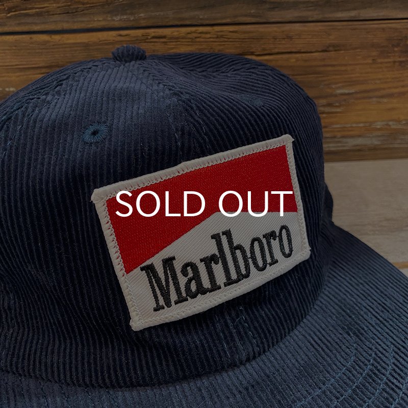 画像3: MARLBORO CORDUROY CAP (NAVY) (3)