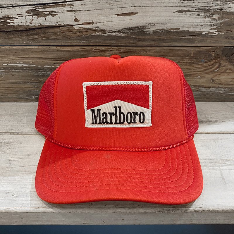 画像2: MARLBORO TRUCKER CAP (RED) (2)