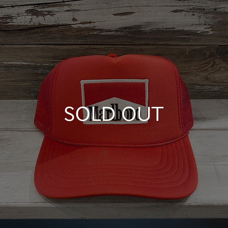 画像2: MARLBORO TRUCKER CAP (RED) (2)