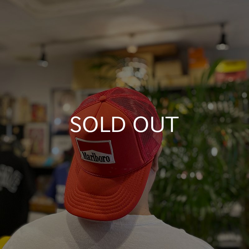 画像4: MARLBORO TRUCKER CAP (RED) (4)