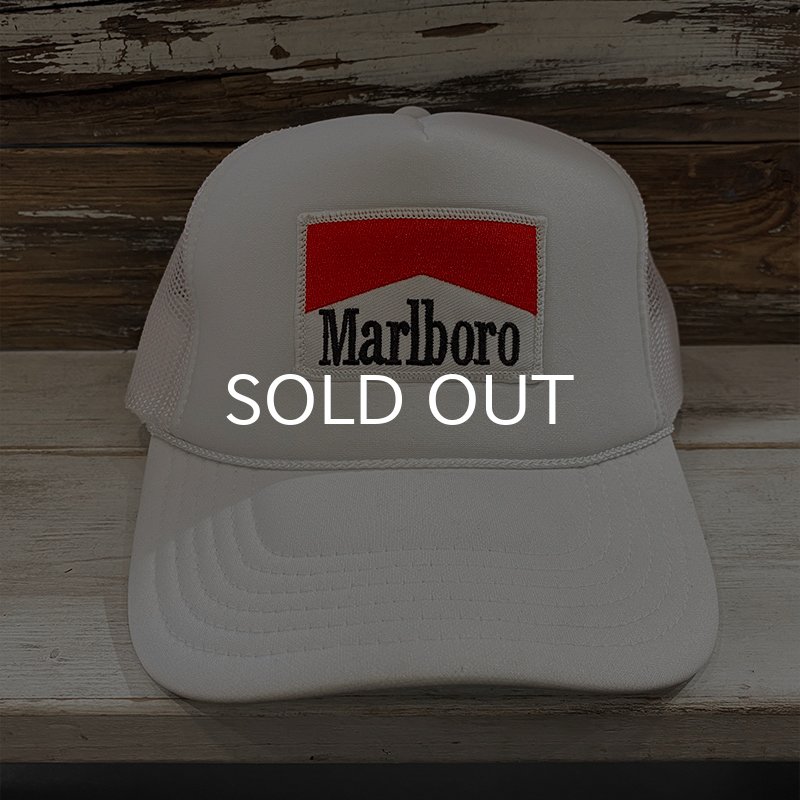 画像2: MARLBORO TRUCKER CAP (WHITE) (2)