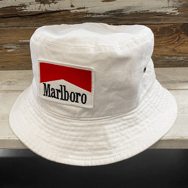 画像1: MARLBORO BUCKET HAT (WHITE) (1)