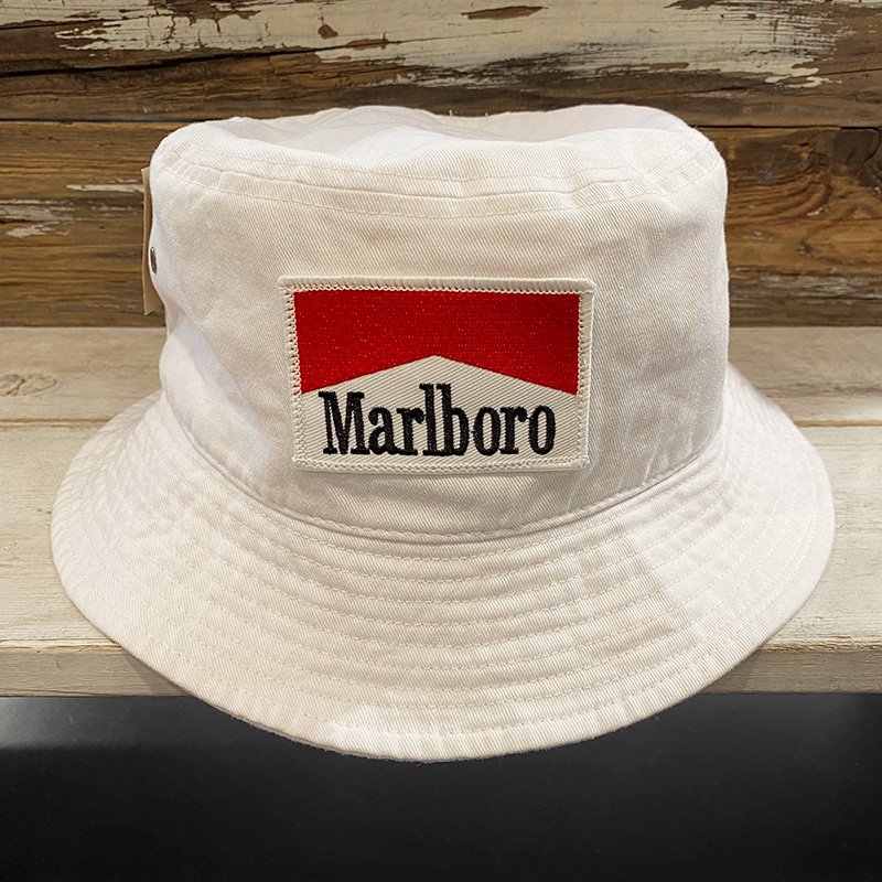 画像2: MARLBORO BUCKET HAT (WHITE) (2)