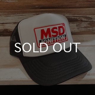 帽子 MSD IGNITION TRUCKER CAP (WHITE/RED) 帽子 MSD IGNITION TRUCKER CAP (WHITE/RED) MSD IGNITION