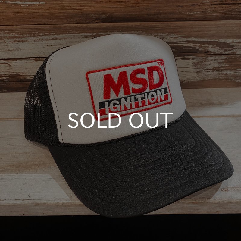 画像1: MSD IGNITION TRUCKER CAP (WHITE/BLACK) (1)