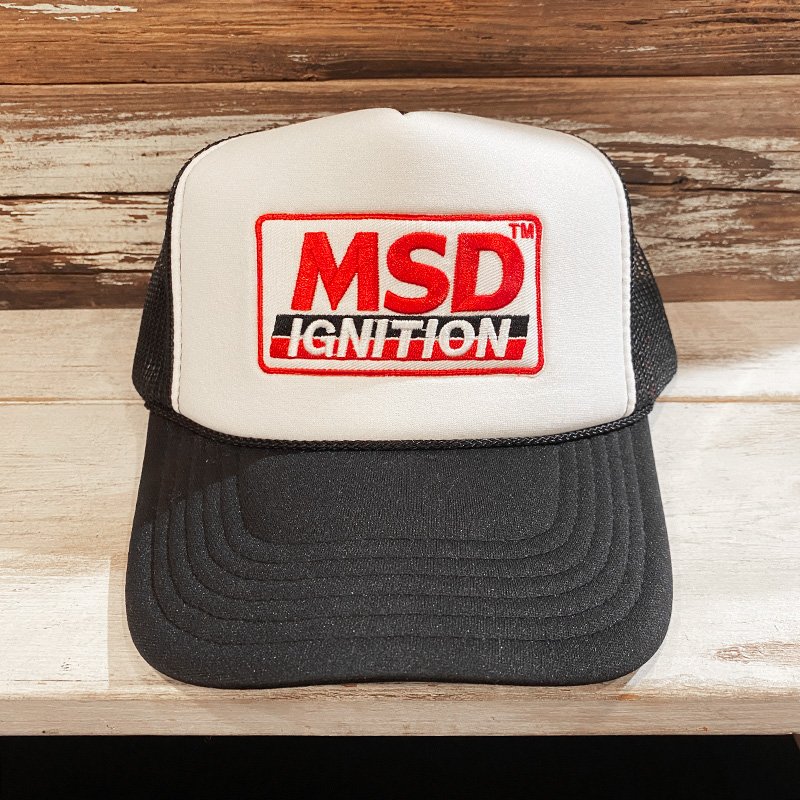 画像2: MSD IGNITION TRUCKER CAP (WHITE/BLACK) (2)
