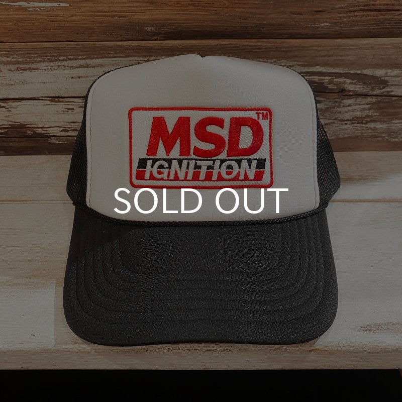 画像2: MSD IGNITION TRUCKER CAP (WHITE/BLACK) (2)
