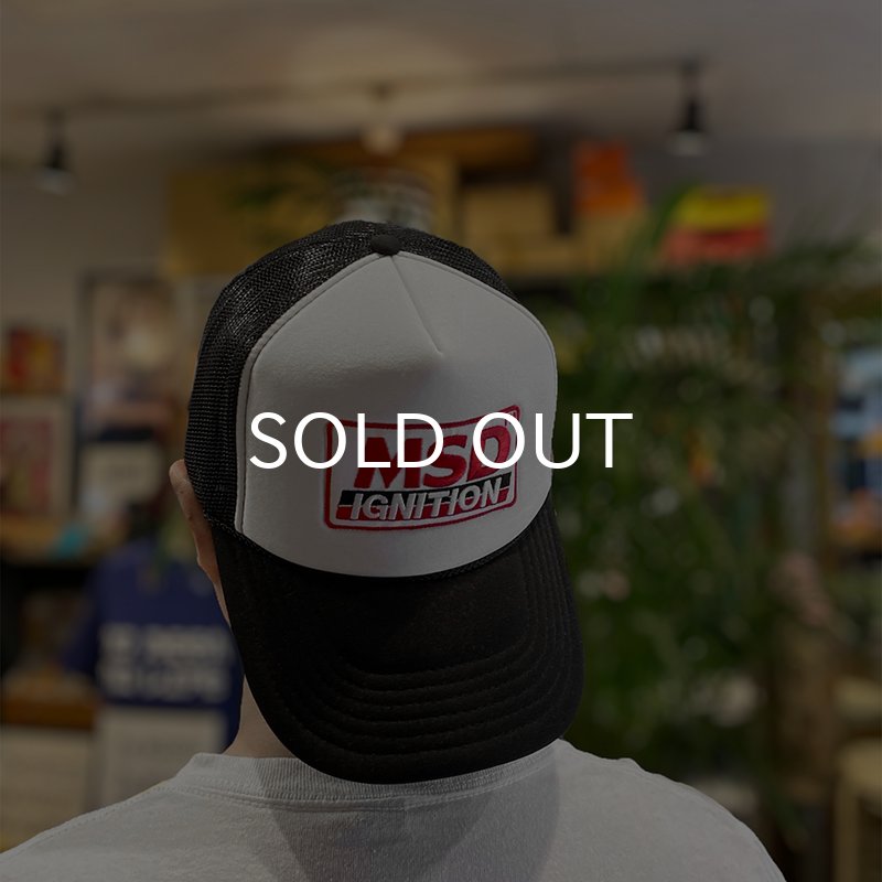 画像5: MSD IGNITION TRUCKER CAP (WHITE/BLACK) (5)